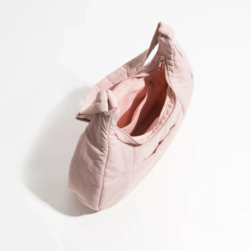 Homeenjoy_UK Chic Half Moon Puffer Shoulder Bag