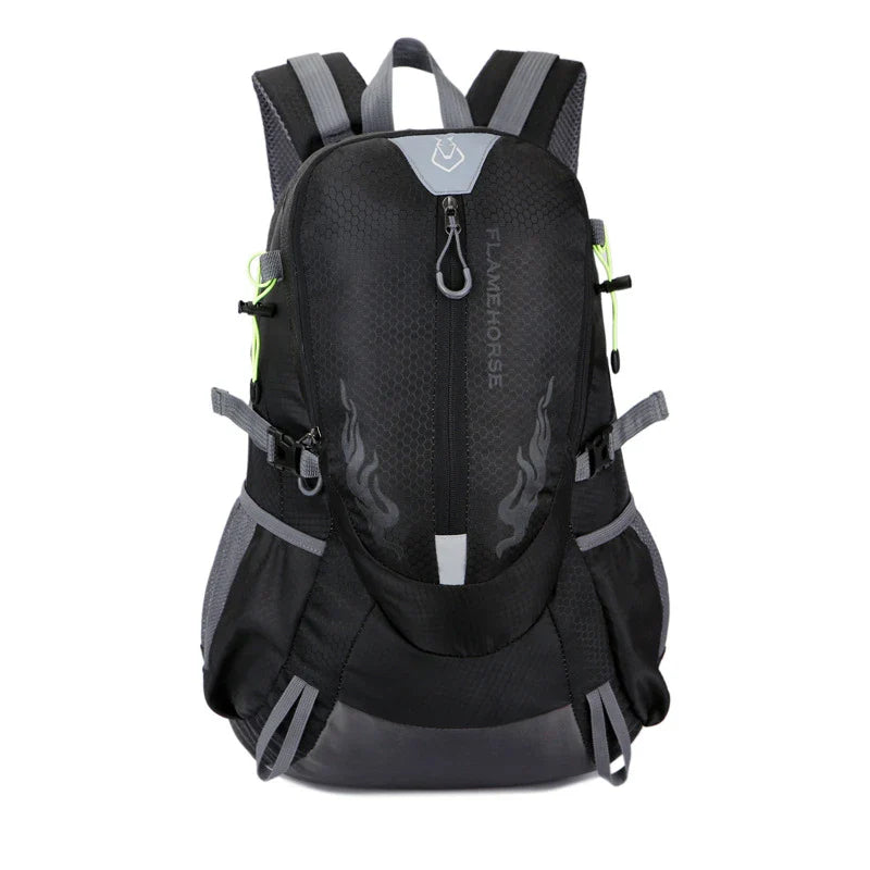 Multifunctional Korean-Style Casual Computer Backpack in various colours, featuring waterproof nylon construction, padded laptop compartment, and versatile design.
