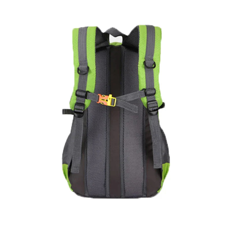 Multifunctional Korean-Style Casual Computer Backpack in various colours, featuring waterproof nylon construction, padded laptop compartment, and versatile design.