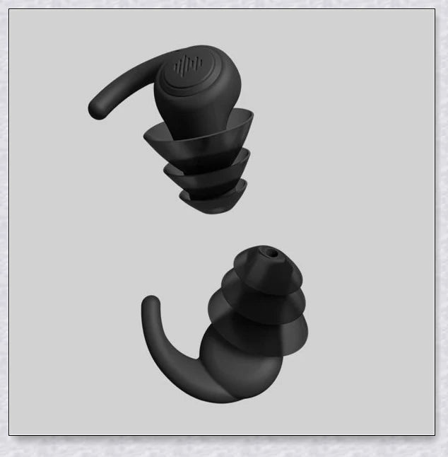 Professional Sleeping Ear Plugs made with German nano silica gel for exceptional comfort and noise reduction