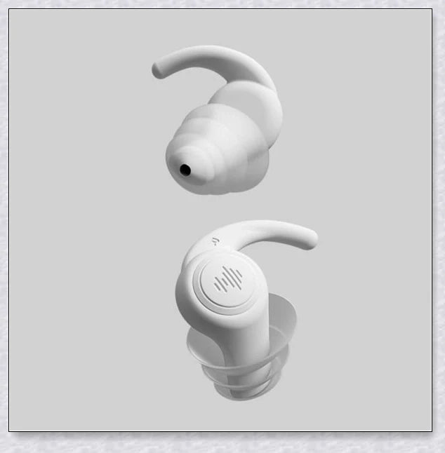 Professional Sleeping Ear Plugs made with German nano silica gel for exceptional comfort and noise reduction