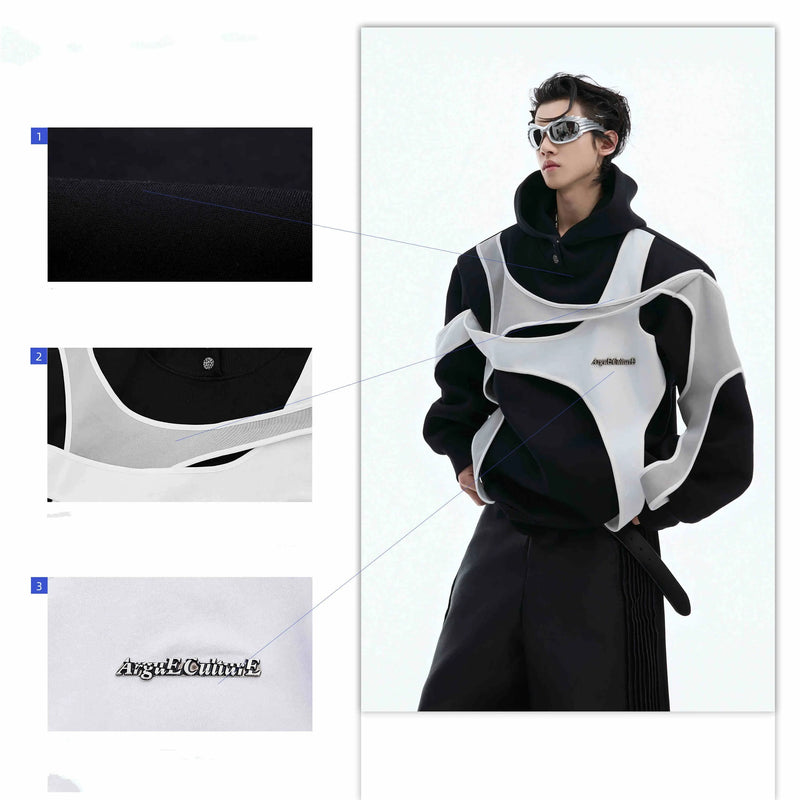 Homeenjoy_UK Pocket Heavy Hooded Sweater For Men