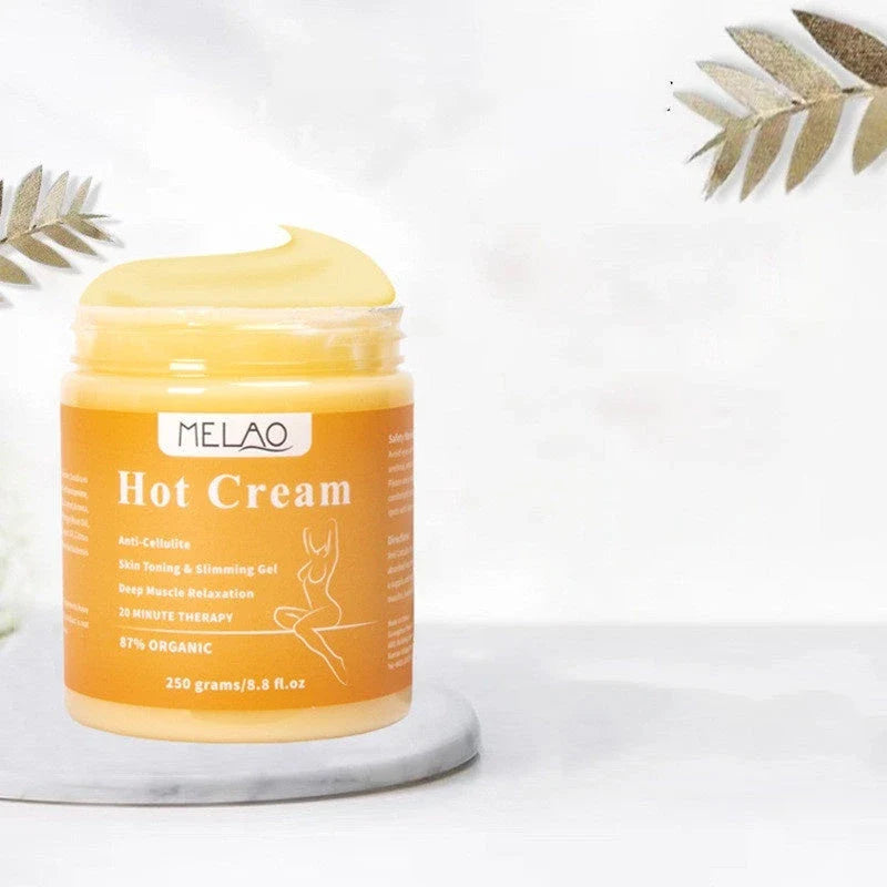 Premium slimming body cream with natural ingredients for cellulite and fat reduction
