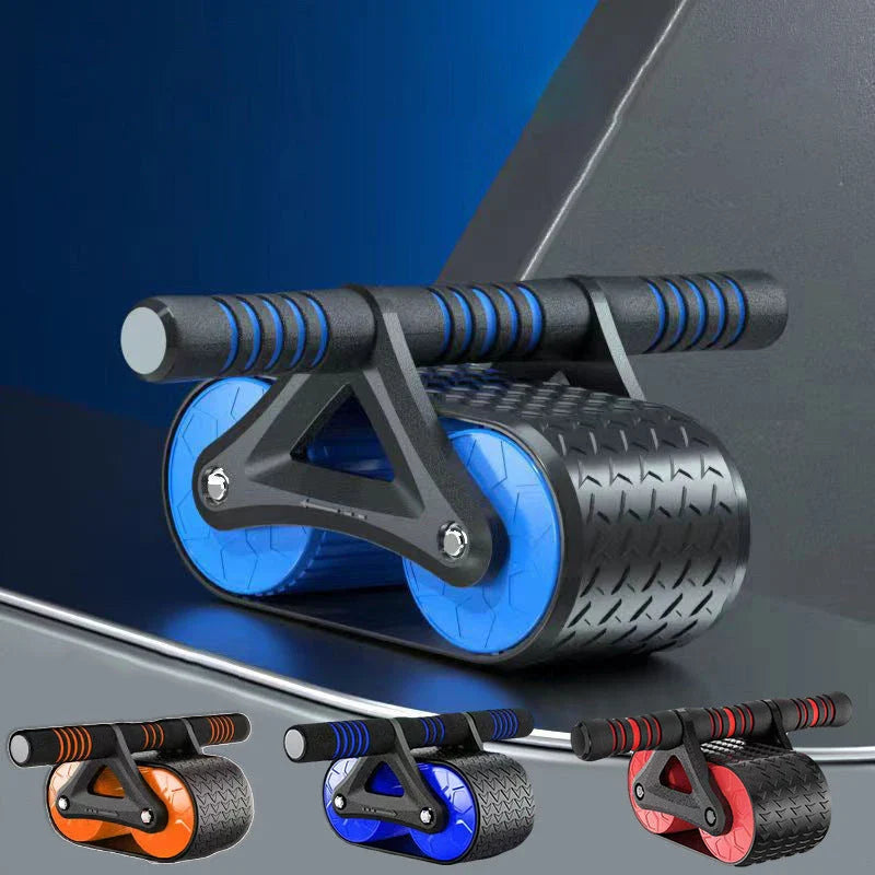 Premium dual-wheel abdominal roller for effective core strengthening exercises