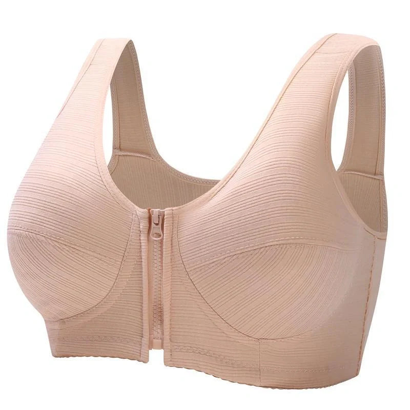 Luxury plus size underwired cotton bra in various colors and sizes