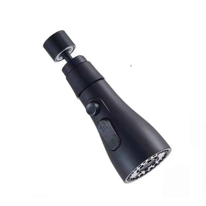 Versatile Pressurized Faucet Sprayer with 360-degree rotation, anti-splash, and water-saving features