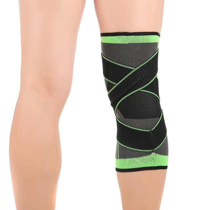 Durable and flexible sports knee pads with adjustable straps for comfortable, safe workouts