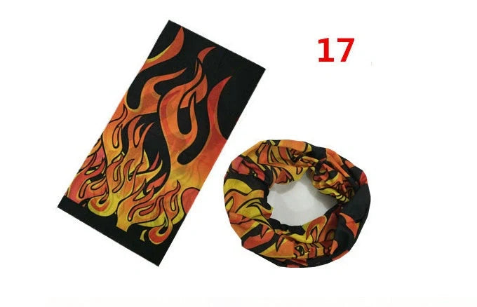 Versatile seamless outdoor turban for sports and fashion, windproof and breathable