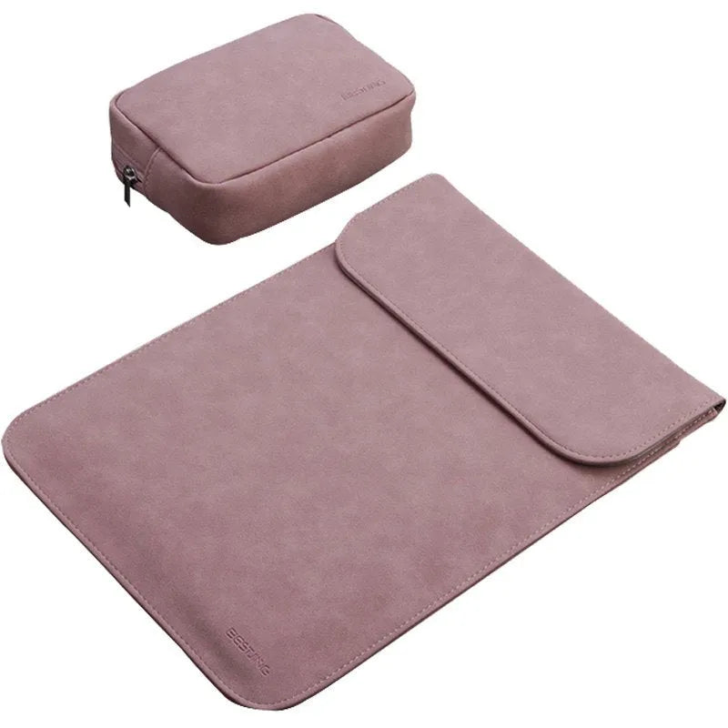 Notebook case sleeve in Dark Gray, Green, Light Gray or Pink, 6mm thick, for 11-15.5 inch devices
