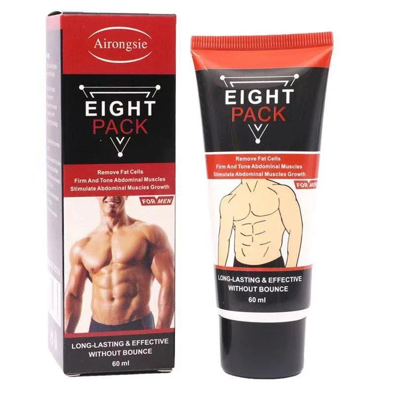 Slimming Body Cream for a Sculpted Eight-Pack Look - Premium Plant-Based Formula Targets Stubborn Fat for a Toned, Chiseled Physique
