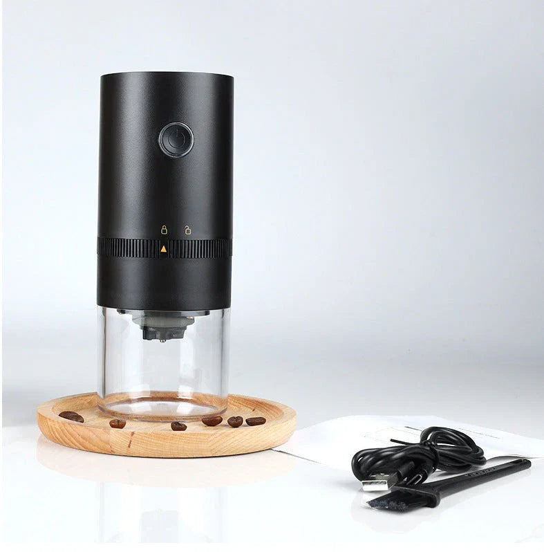 Portable Electric Coffee Grinder with USB Charging - Freshly Ground Coffee Anytime, Anywhere