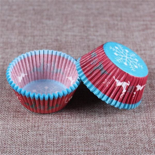 Colourful paper cupcake baking cups in a variety of vibrant shades, perfect for home baking and decorating