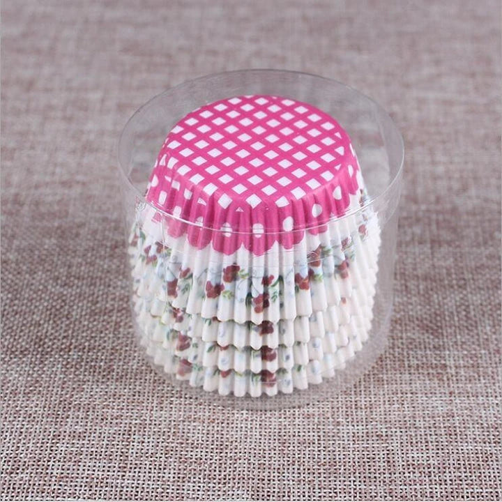 Colourful paper cupcake baking cups in a variety of vibrant shades, perfect for home baking and decorating