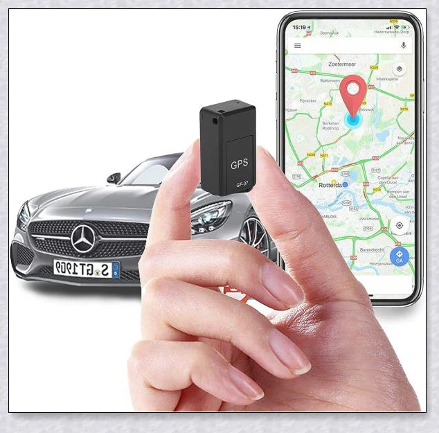 Mini magnetic car GPS tracking device with no monthly fee, perfect for monitoring vehicles, pets, and people in real-time