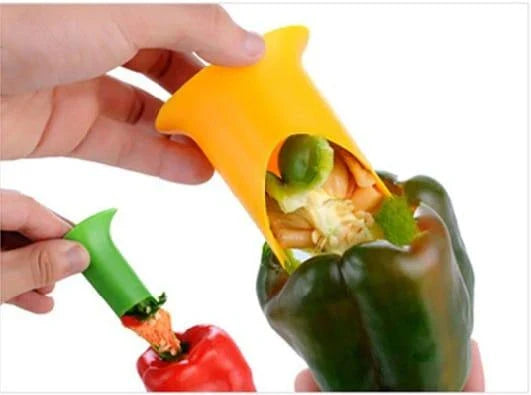 Pepper Core Seed Remover - A practical kitchen tool for effortless pepper preparation