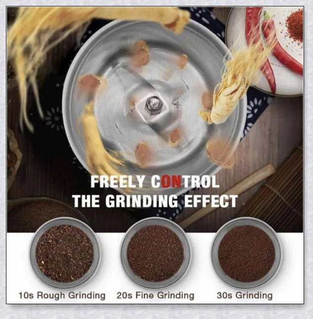 A sleek and modern multifunctional smash machine made of premium stainless steel for effortless grinding and versatile culinary applications.