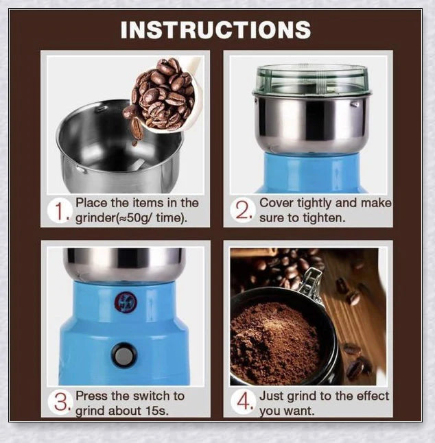 A sleek and modern multifunctional smash machine made of premium stainless steel for effortless grinding and versatile culinary applications.