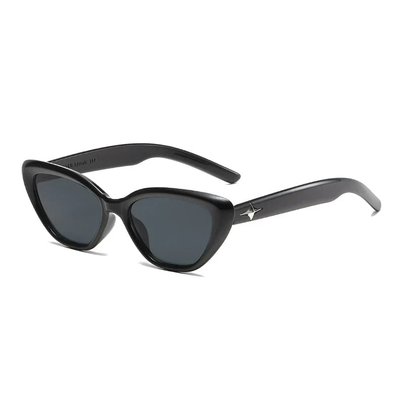 Fashion Cat Eye Sunglasses for Women with Vintage-Inspired Design and UV Protection