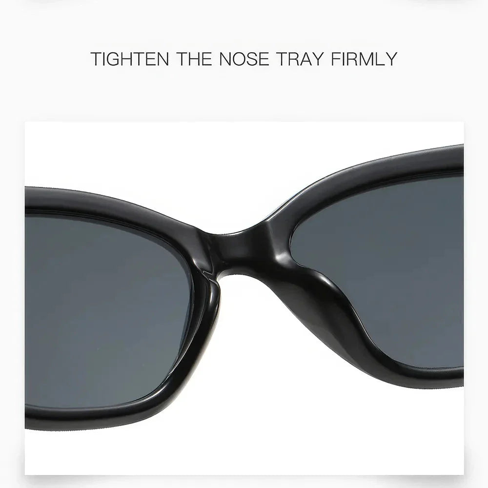 Fashion Cat Eye Sunglasses for Women with Vintage-Inspired Design and UV Protection