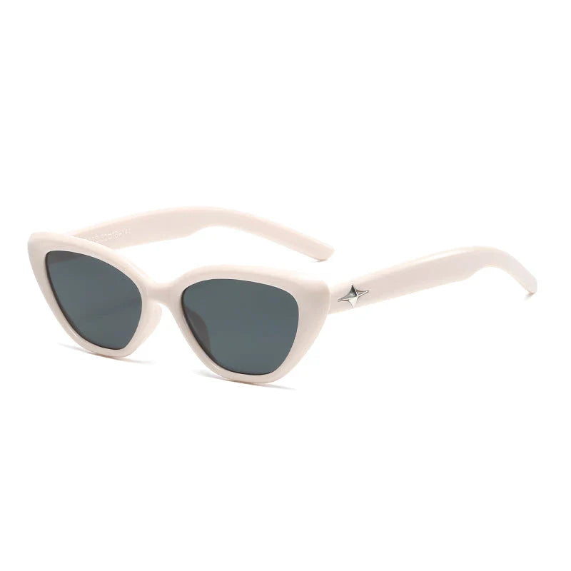Fashion Cat Eye Sunglasses for Women with Vintage-Inspired Design and UV Protection