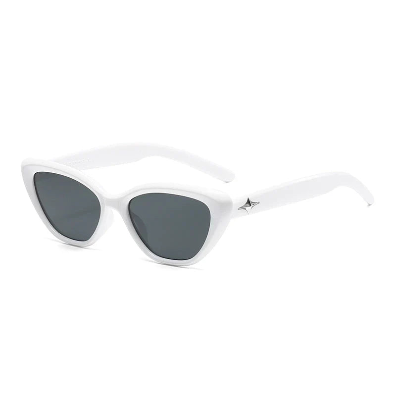 Fashion Cat Eye Sunglasses for Women with Vintage-Inspired Design and UV Protection