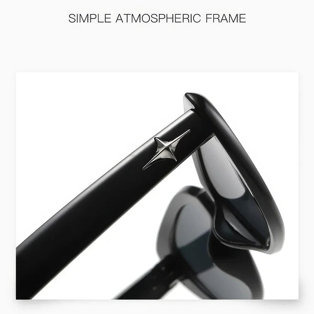 Fashion Cat Eye Sunglasses for Women with Vintage-Inspired Design and UV Protection