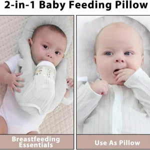Nursing Cushion - Baby Feeding Pillow for comfortable and hands-free feeding