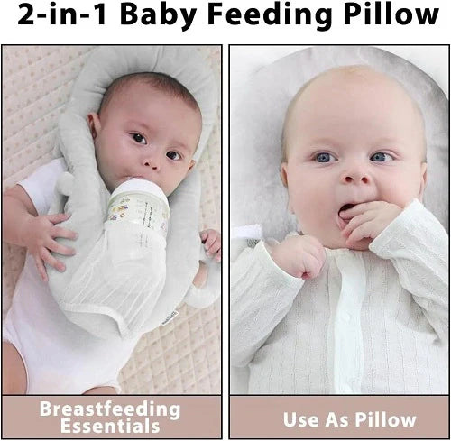 Nursing Cushion - Baby Feeding Pillow for comfortable and hands-free feeding