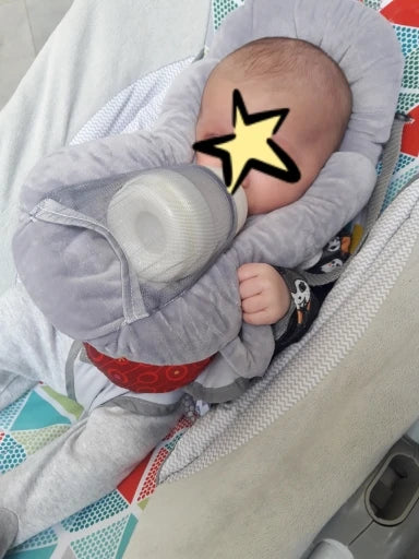 Nursing Cushion - Baby Feeding Pillow for comfortable and hands-free feeding