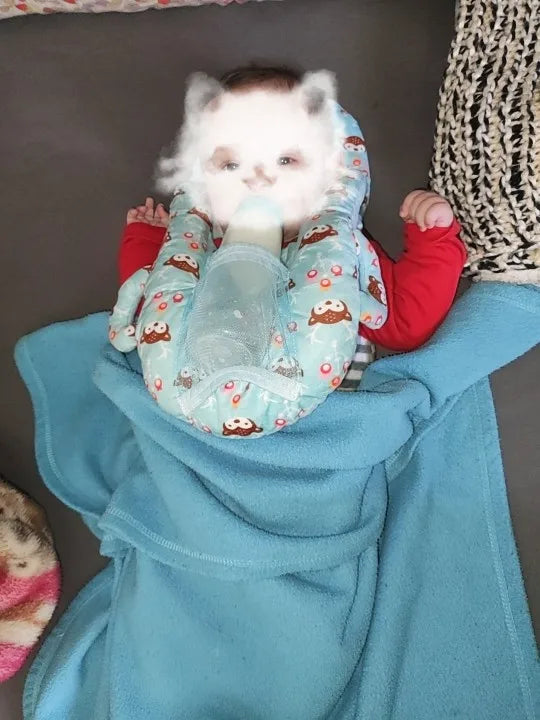 Nursing Cushion - Baby Feeding Pillow for comfortable and hands-free feeding