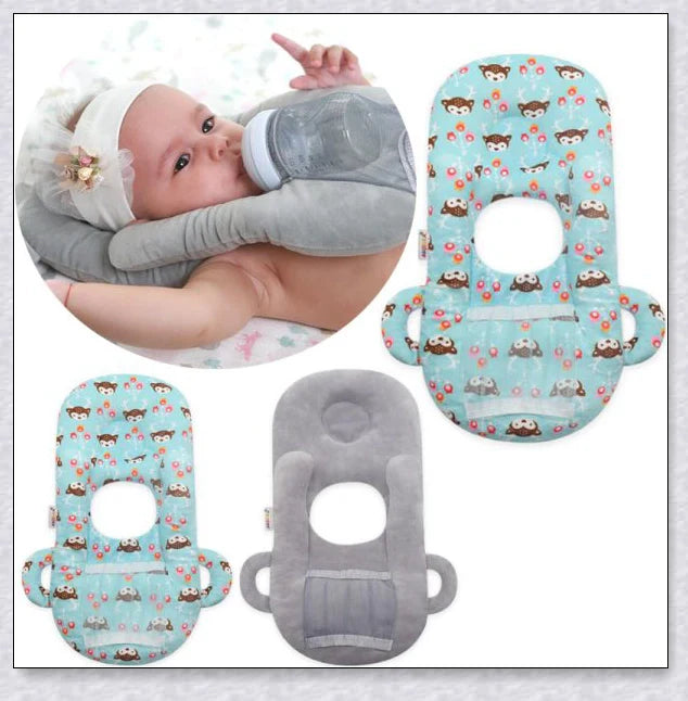 Nursing Cushion - Baby Feeding Pillow for comfortable and hands-free feeding