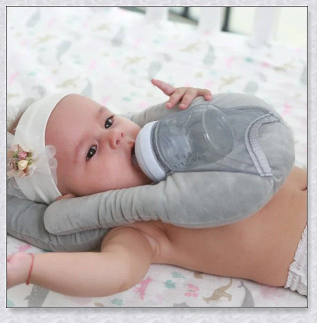 Nursing Cushion - Baby Feeding Pillow for comfortable and hands-free feeding