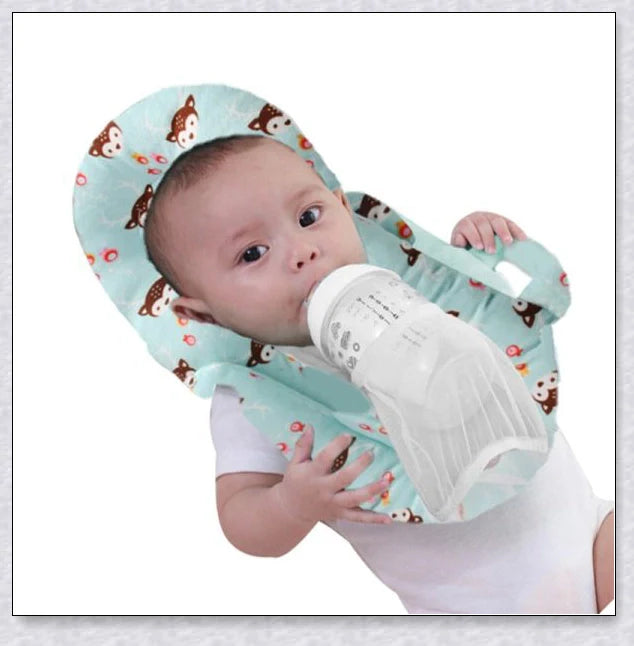 Nursing Cushion - Baby Feeding Pillow for comfortable and hands-free feeding
