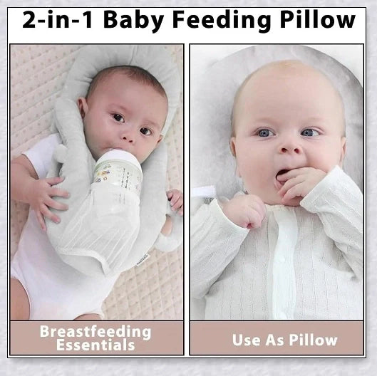 Nursing Cushion - Baby Feeding Pillow for comfortable and hands-free feeding
