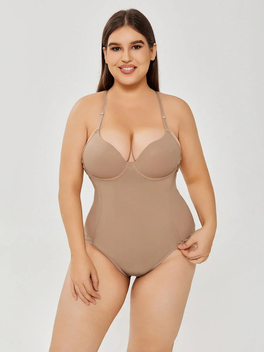 A stylish and versatile suspender jumpsuit in black and khaki colours, suitable for various occasions.