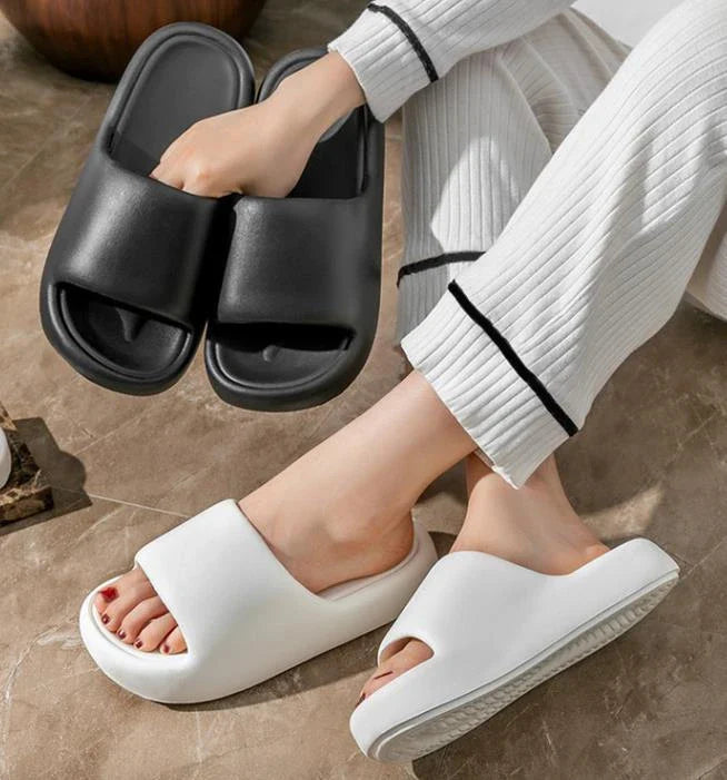 Stylish and comfortable EVA foam house slippers in various colors for indoor use