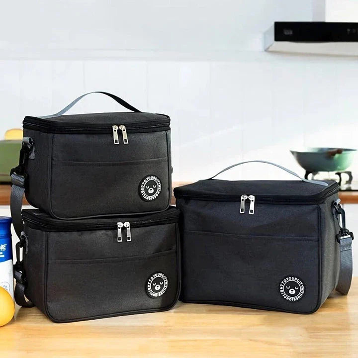 Portable Thermal Lunch Bag made of high-quality cationic oxford cloth, designed to keep food and drinks at the perfect temperature for hours
