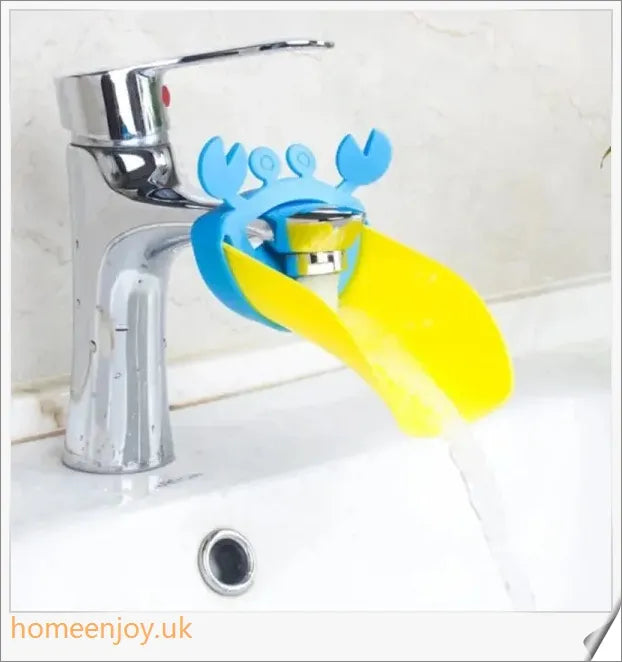 Colourful Children's Ducks Faucet Extender with Smooth Surface and Single-Handle Control