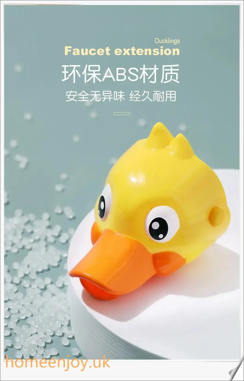 Colourful Children's Ducks Faucet Extender with Smooth Surface and Single-Handle Control
