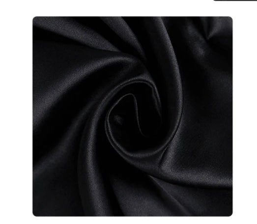 New Women's Sexy V-neck Pleated Puff Sleeve Dress in White and Black colours