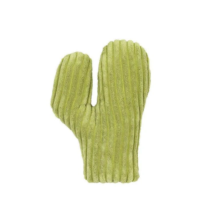A plush cat toy in the shape of a cactus, infused with catnip to captivate your feline friend's senses and encourage natural play instincts.