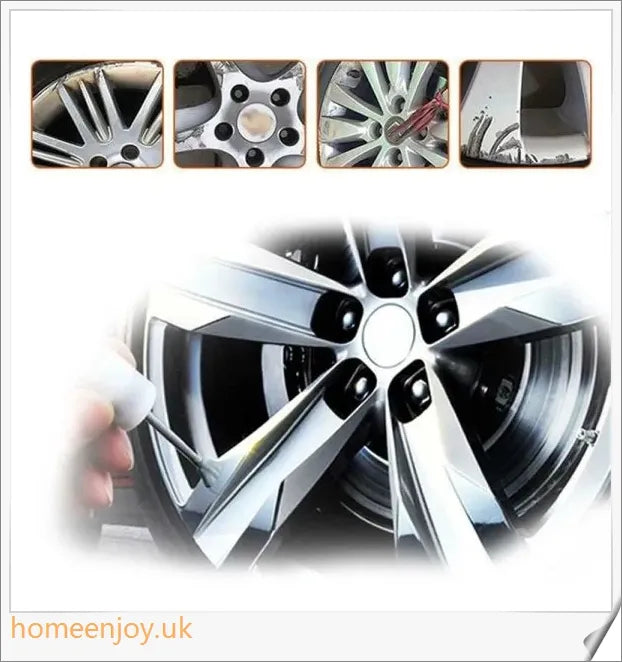 DIY Alloy Wheel Repair Kit - Instantly fix curb damage, scratches, and dents on car wheels