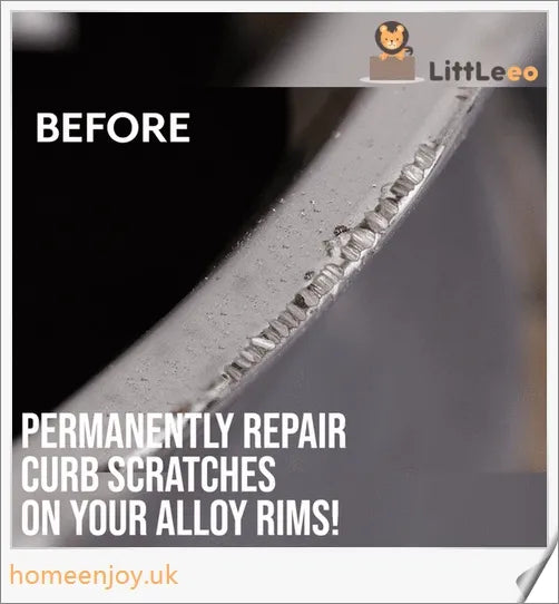 DIY Alloy Wheel Repair Kit - Instantly fix curb damage, scratches, and dents on car wheels
