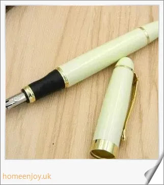Executive Flexible Nib Fountain Pen with calligraphic strokes and elegant design
