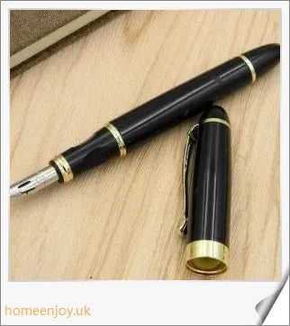 Executive Flexible Nib Fountain Pen with calligraphic strokes and elegant design