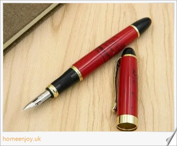 Executive Flexible Nib Fountain Pen with calligraphic strokes and elegant design