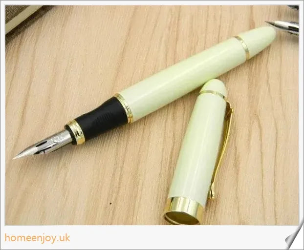 Executive Flexible Nib Fountain Pen with calligraphic strokes and elegant design