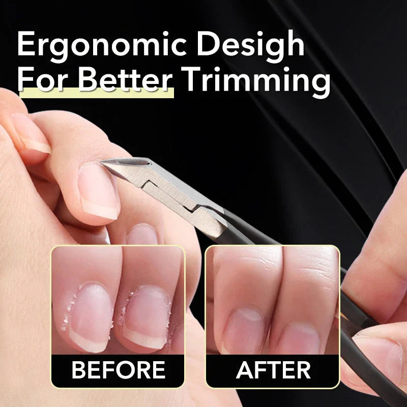 Professional Stainless Steel Cuticle Nipper Manicure Tool Set for Precise Nail Trimming and Healthy Cuticles