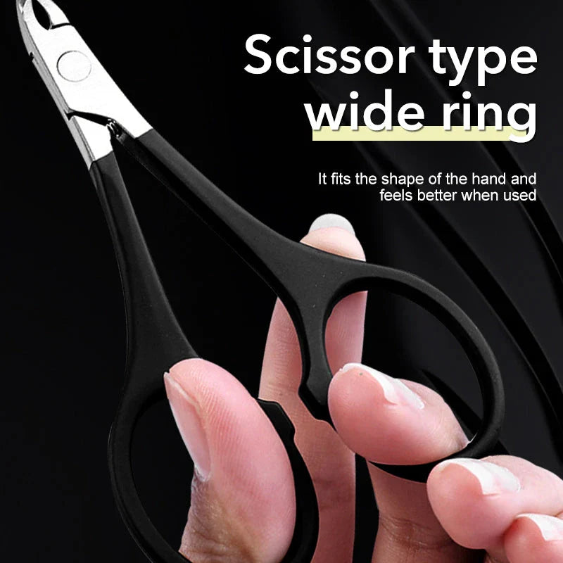 Professional Stainless Steel Cuticle Nipper Manicure Tool Set for Precise Nail Trimming and Healthy Cuticles