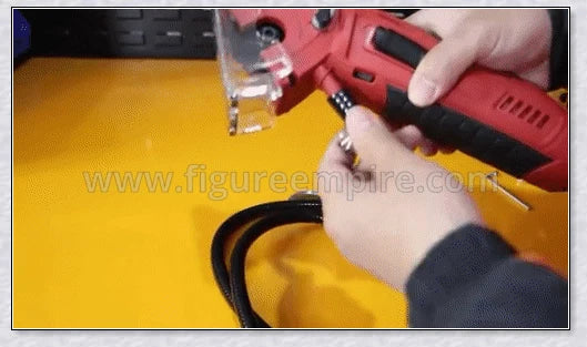 Multi-Function Circular Saw with 3-in-1 Blade Set, Adjustable Depth, and Dust Extraction System